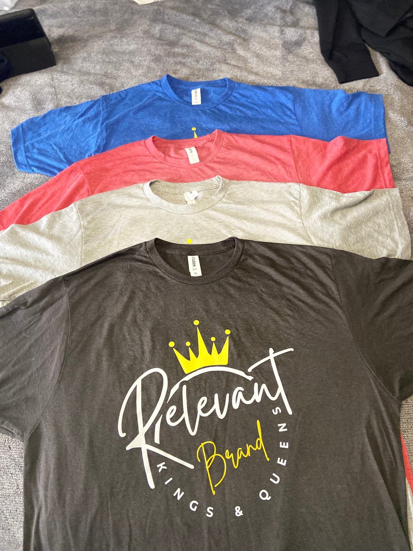 Short Sleeve T-Shirts - Relevant Kings & Queens Brand