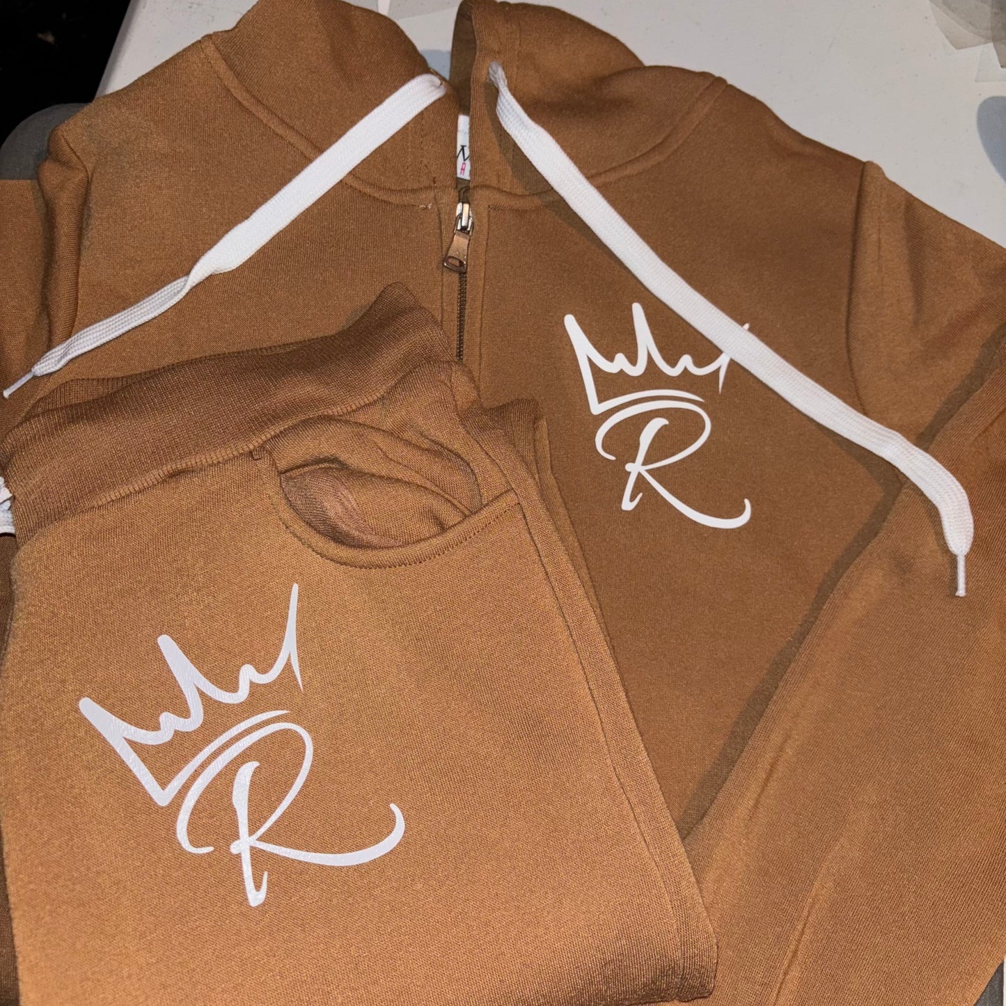 Women ZipUp SweatSuit - 2 Piece Outfit