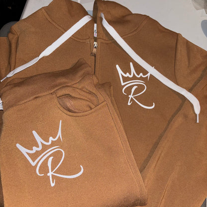 Women ZipUp SweatSuit - 2 Piece Outfit